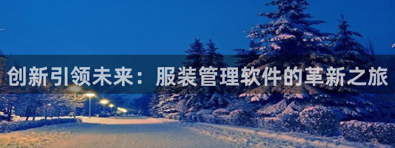 华润娱乐地：创新引领未来：服装管理软件的
